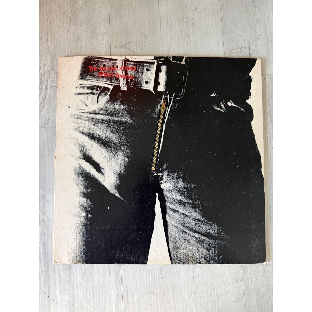 Rolling Stones Sticky Fingers 1971 LP COC 59100 PR Presswell Zipper Andy Warhol